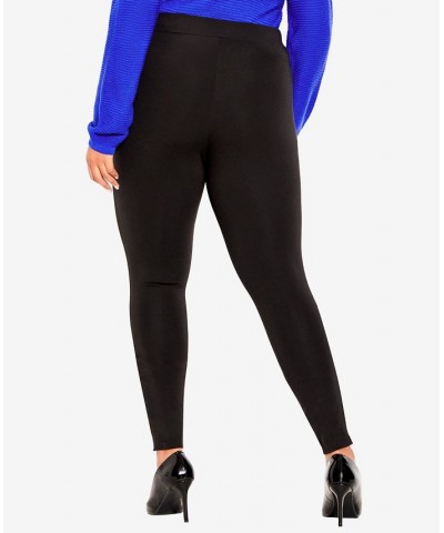 Plus Size Trendy Gabriella Pants Black $43.61 Pants