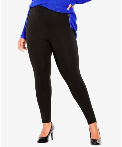 Plus Size Trendy Gabriella Pants Black $43.61 Pants