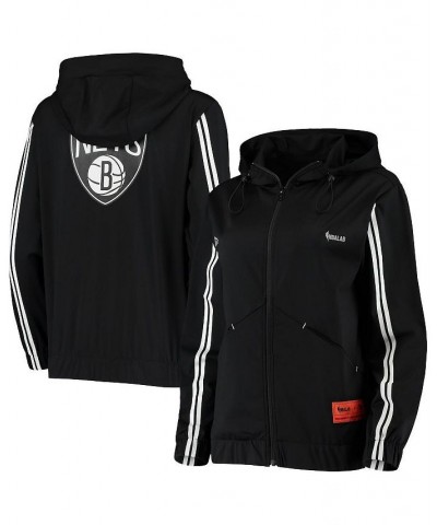 Women's Black Brooklyn Nets Everyday Team Full-Zip Jacket Black $52.80 Jackets