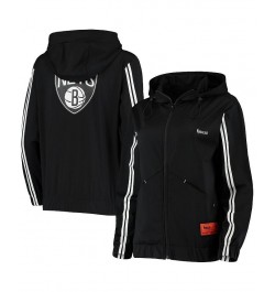 Women's Black Brooklyn Nets Everyday Team Full-Zip Jacket Black $52.80 Jackets