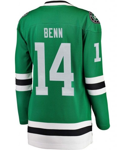 Women's Jamie Benn Green Home Breakaway Player Jersey Green $66.00 Jersey