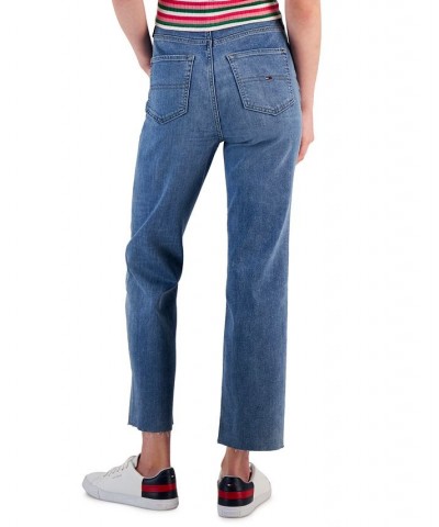 Women's High-Rise Straight-Leg Ankle Jeans Sienna Wash $22.91 Jeans