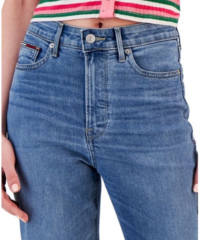 Women's High-Rise Straight-Leg Ankle Jeans Sienna Wash $22.91 Jeans