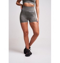 Women's Fortel Recycled Ruched Booty Shorts - Petrol Marl Grey $26.50 Shorts