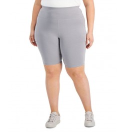 Ideology Plus Size Bike Shorts Storm Grey $14.84 Shorts