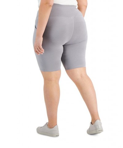 Ideology Plus Size Bike Shorts Storm Grey $14.84 Shorts