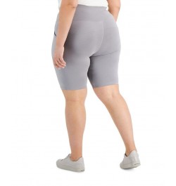 Ideology Plus Size Bike Shorts Storm Grey $14.84 Shorts