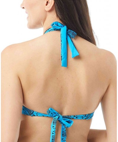 Verso Convertible Bra Sized Bikini Top & Bottoms True Blue $25.02 Swimsuits