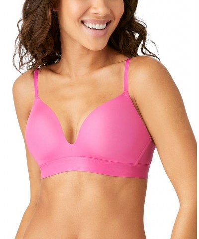 Women's Opening Act Wire-Free Contour Bra 956227 Pink $16.38 Bras