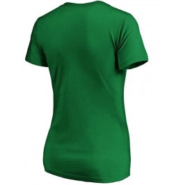 Women's Kelly Green Dallas Stars Primary Logo V-Neck T-shirt Kelly Green $20.13 Tops