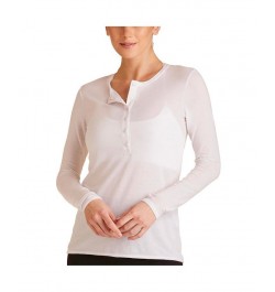 Adult Women Breakers Henley White $47.30 Tops