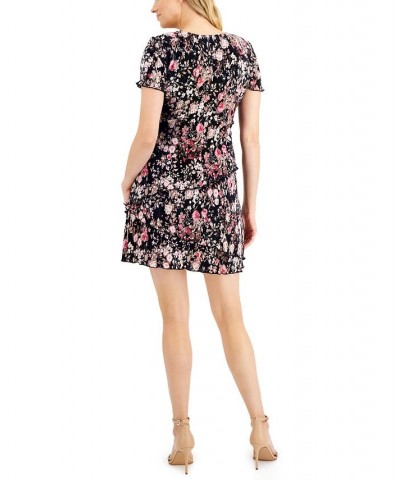 Petite V-Neck Sheath Dress Carnation $40.29 Dresses