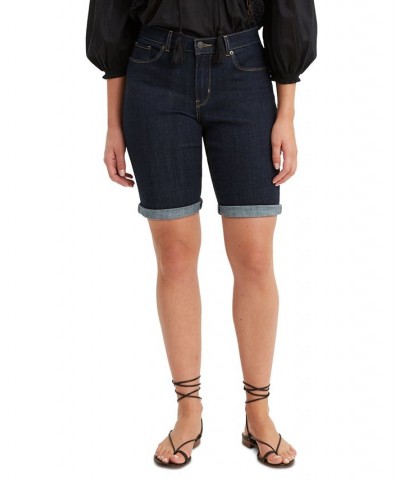 Women's Denim Bermuda Shorts Royal Rinse $22.00 Shorts