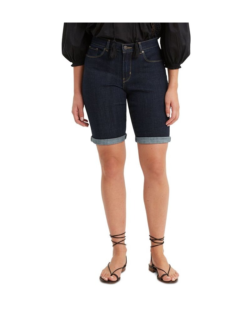 Women's Denim Bermuda Shorts Royal Rinse $22.00 Shorts