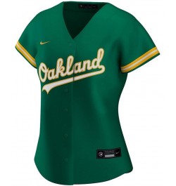 Women's Khris Davis Green Oakland Athletics Alternate Replica Player Jersey Green $60.90 Jersey