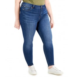 Trendy Petite Plus Size Skinny Jeans Blue $14.10 Jeans