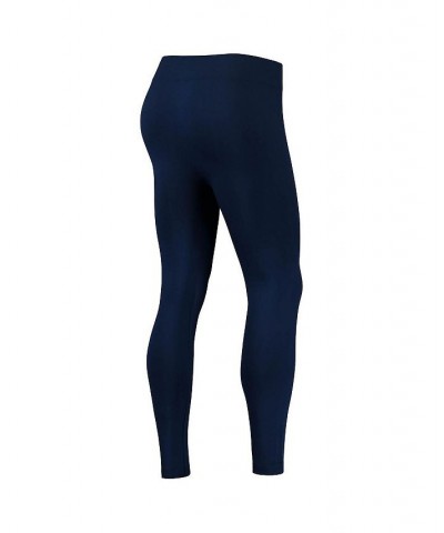 Women's Navy Villanova Wildcats Fleece Lined 2.0 Leggings Blue $16.72 Pants