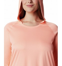 Plus Size PFG Hoodie Tidal Tee Active Top Orange $28.05 Sweatshirts