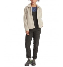 Women's Aros Fleece Jacket Tan/Beige $40.95 Jackets