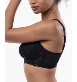 Women's Aina Non Padded Bralette Black $12.23 Bras