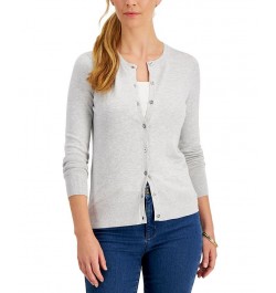 Women's Button Cardigan Gray $19.60 Sweaters