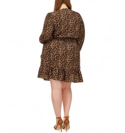 Plus Size Julia Smocked Waist Animal-Print Dress Nubian Julia Dress $52.32 Dresses