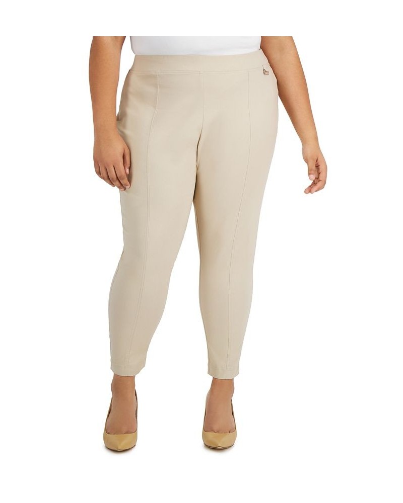 Plus Size Skinny Pants Tan/Beige $21.71 Pants