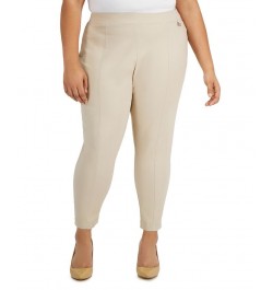 Plus Size Skinny Pants Tan/Beige $21.71 Pants