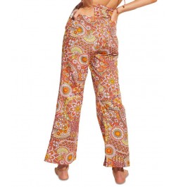 x Smiley Juniors' So Trippy Printed Flare-Leg Pants Multi $28.79 Pants