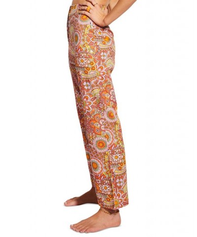 x Smiley Juniors' So Trippy Printed Flare-Leg Pants Multi $28.79 Pants