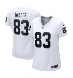 Women's Darren Waller White Las Vegas Raiders Game Jersey White $46.20 Jersey