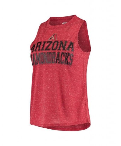 Women's Arizona Diamondbacks Satellite Muscle Tank Top and Pants Sleep Set Gray, Heathered Red $33.60 Pajama