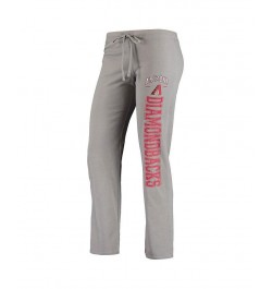 Women's Arizona Diamondbacks Satellite Muscle Tank Top and Pants Sleep Set Gray, Heathered Red $33.60 Pajama