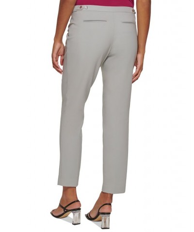 Women's Infinite-Stretch Straight-Leg Pants Ash $29.15 Pants