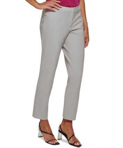 Women's Infinite-Stretch Straight-Leg Pants Ash $29.15 Pants