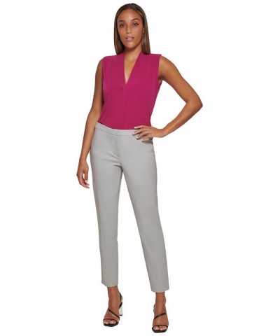 Women's Infinite-Stretch Straight-Leg Pants Ash $29.15 Pants