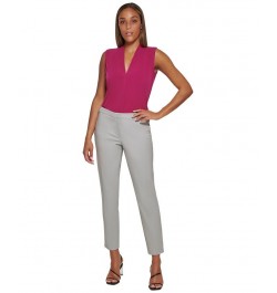 Women's Infinite-Stretch Straight-Leg Pants Ash $29.15 Pants