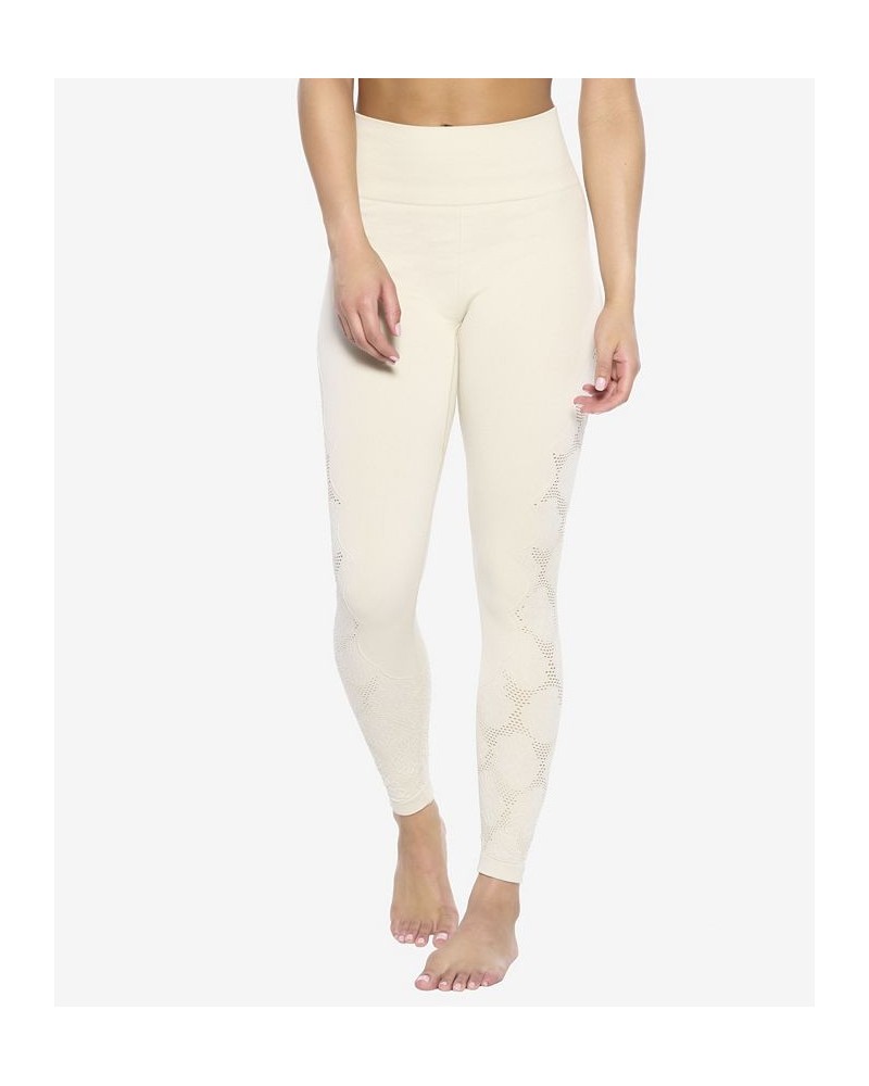 Women's Seychelle Rosette Seamless Legging Tan/Beige $28.42 Pants