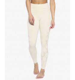 Women's Seychelle Rosette Seamless Legging Tan/Beige $28.42 Pants