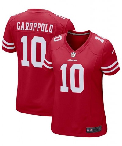 Women's Jimmy Garoppolo San Francisco 49ers Game Player Jersey Scarlet $45.50 Jersey