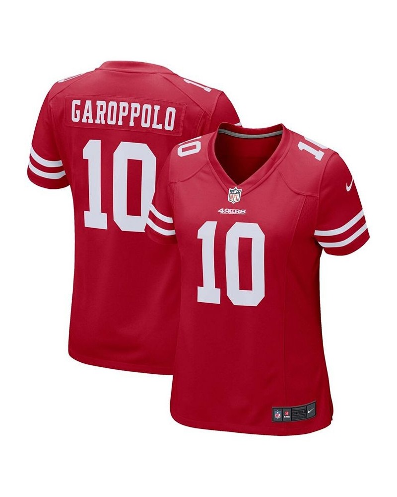 Women's Jimmy Garoppolo San Francisco 49ers Game Player Jersey Scarlet $45.50 Jersey