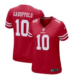 Women's Jimmy Garoppolo San Francisco 49ers Game Player Jersey Scarlet $45.50 Jersey