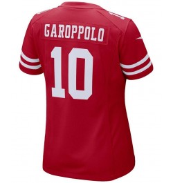 Women's Jimmy Garoppolo San Francisco 49ers Game Player Jersey Scarlet $45.50 Jersey