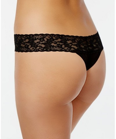 Organic Cotton Low-Rise Lace Thong 891581 Tan/Beige $19.72 Panty