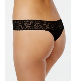 Organic Cotton Low-Rise Lace Thong 891581 Tan/Beige $19.72 Panty