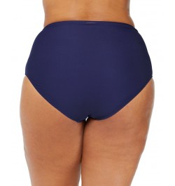 Raisins Plus Size Silk Road Rosalie Keyhole Tankini Top & Matching Bottoms Blue $48.40 Swimsuits