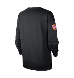 Women's Black Texas Longhorns Military-Inspired Appreciation Therma Performance All-Time Pullover Sweatshirt Black $32.25 Swe...