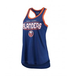 Women's Royal New York Islanders Showdown Slub Racerback Tank Top Royal $14.00 Tops