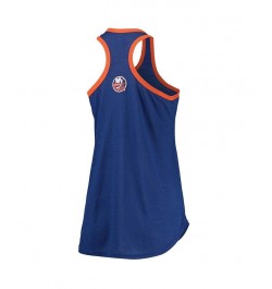 Women's Royal New York Islanders Showdown Slub Racerback Tank Top Royal $14.00 Tops