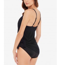 Parker Underwire Allover Slimming Swimdress Black $88.36 Swimsuits